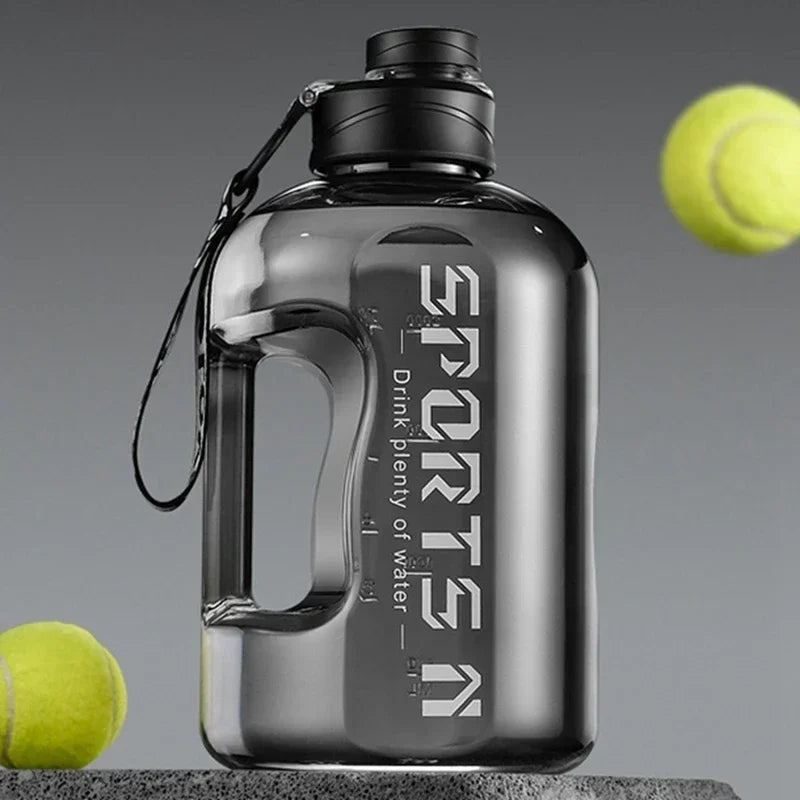 Carvallo Drickflaska 1,7 L / 2,7 L | Läcksäker & BPA-fri | Stor kapacitet | För Sport, Fitness & Utomhus Carvallo