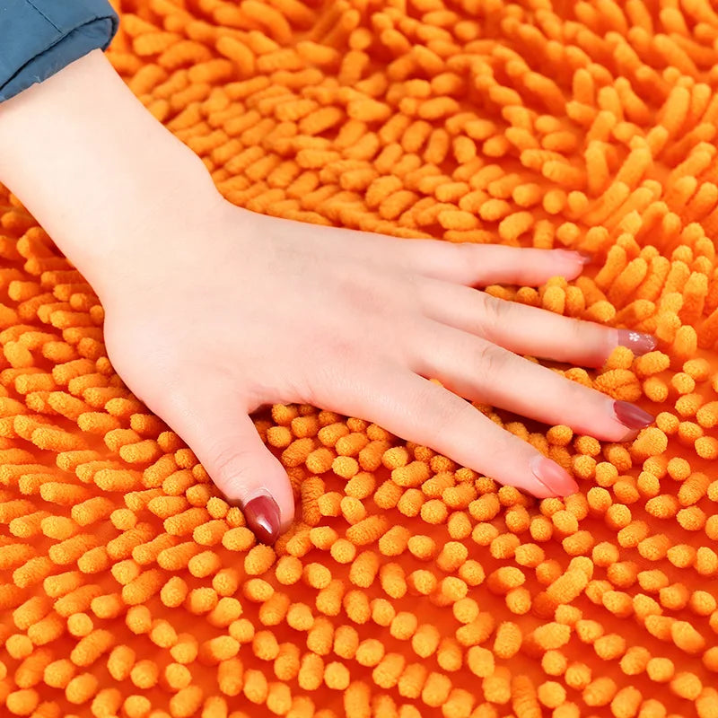 Mikrofiberbadrumsmatta - Söt hjärtformad, ultraabsorberande och halkfri design MILA Sverige