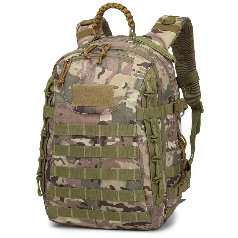 Carvallo 35 L Vandring ryggsäck Herr | Taktisk trekking ryggsäck 48 × 33 × 22 cm | Utomhus camping, fiske, jakt & sport med MOLLE-system Carvallo