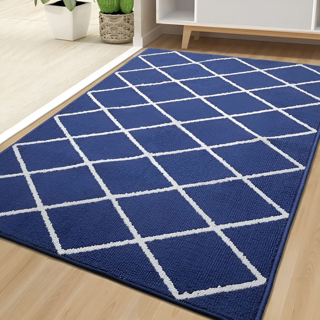 Randig entrématta - halkfri och smutsavvisande | Perfekt för inomhusbruk Carvallo