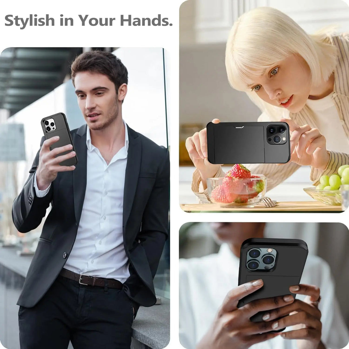 iPhonefodral med korthållare | Köp 2 och få 1 gratis MILA Sverige