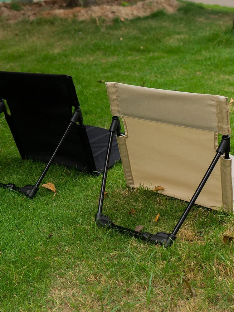 Carvallo Camping-fällstol | Ultr lätt & väderbeständig | Aluminiummaterial | Polstrad för extra komfort | Snabb att sätta upp Carvallo