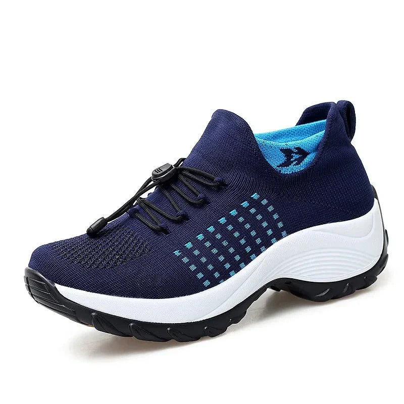 Löpskor med luftkudde för kvinnor-Shoes for Women-Hemnix-Blå-35-Hemnix