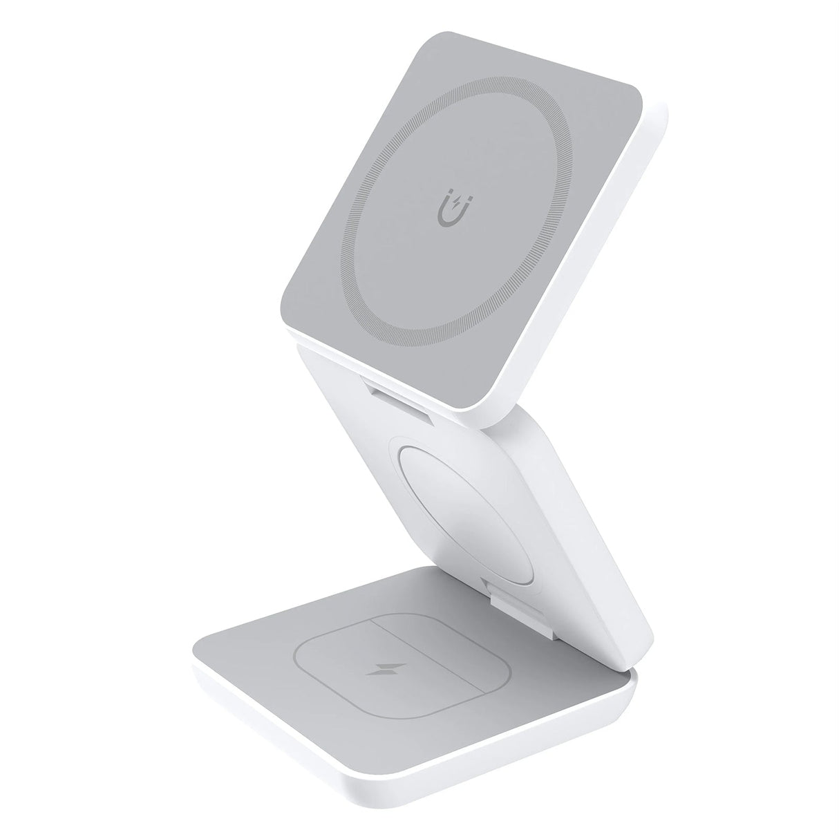 3 i 1 Snabb Magnetisk Fällbar Trådlös Laddare För iPhones, AirPods och Apple Watches Carvallo