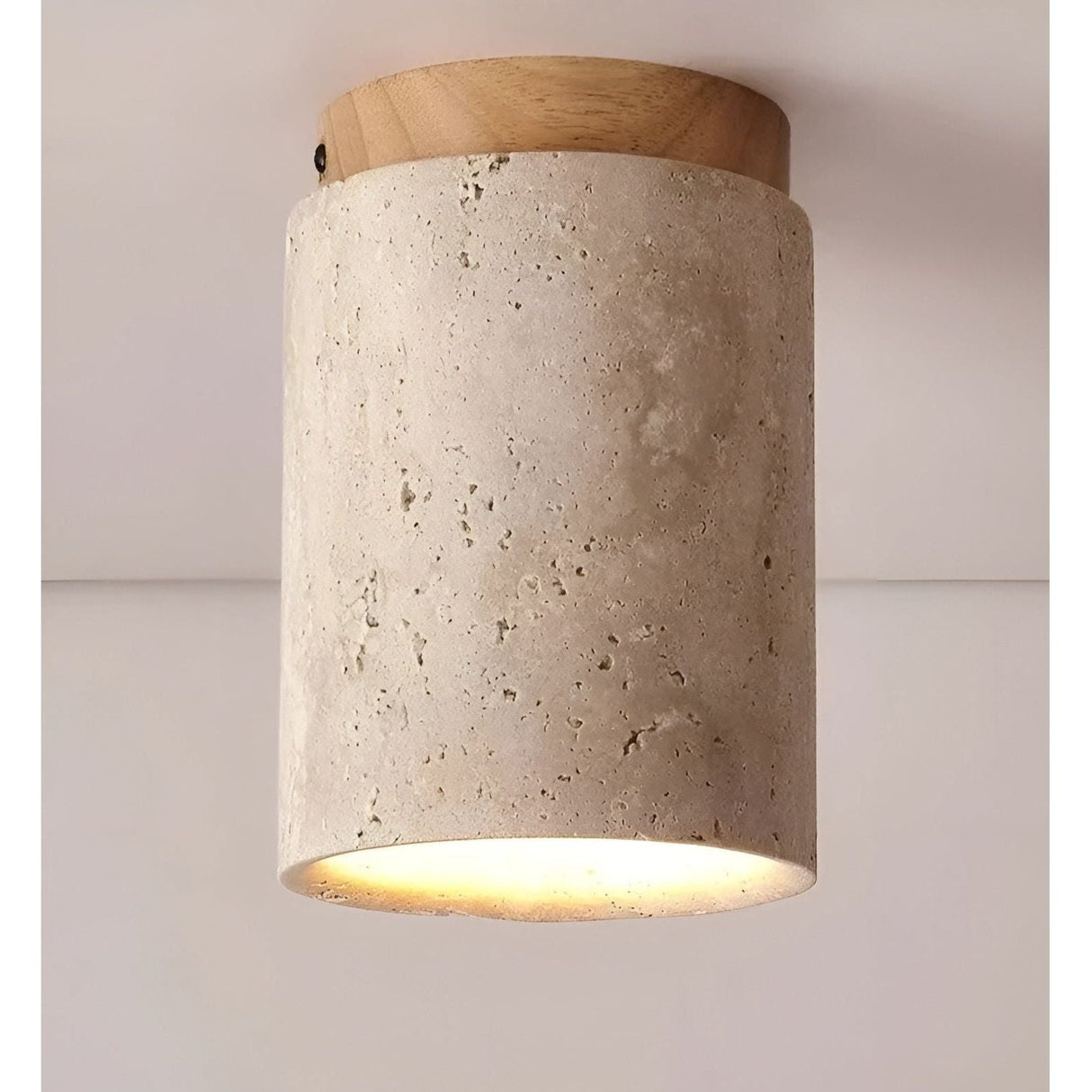 Rund Bordslampa i Wabi-Sabi Stil – Japansk Design för ett Harmoniskt Hem Carvallo