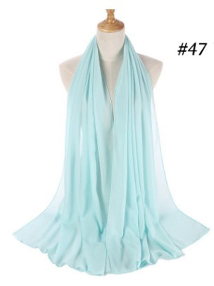 Chiffon Hijab pannband-Clothes for women-Bellasverige-Hemnix