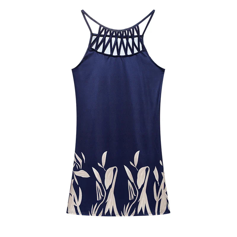 Sommar ledig klänning-Hemnix-Blommor-S-Hemnix