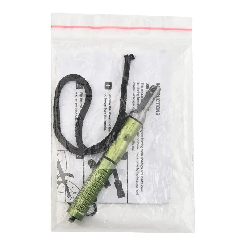 Carvallo Outdoor Sturmfeuerzeug | Vattentät & Uppladdningsbar | Robust överlevnadsverktyg för camping & äventyr Carvallo