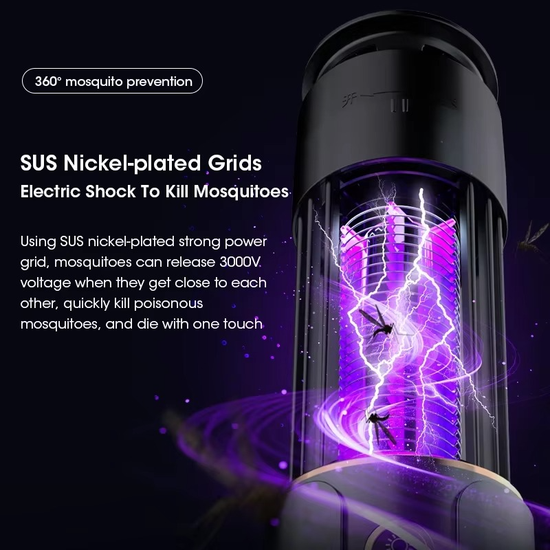 Eko-myggfällalampa – USB-driven och kemikaliefri MILA Sverige