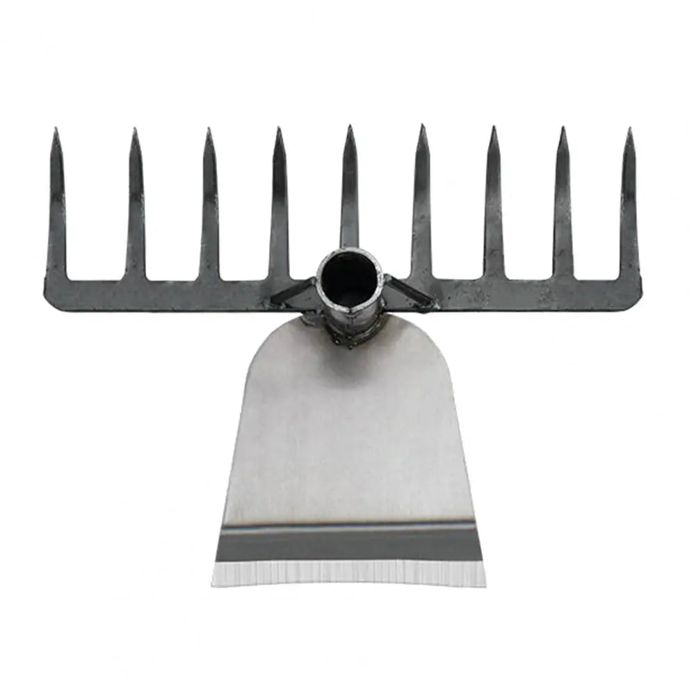 Carvallo Trädgårdsrake & Hacka | 2-i-1 Ogräsborttagare | Tung belastning | För rabatter & gräskötsel Carvallo