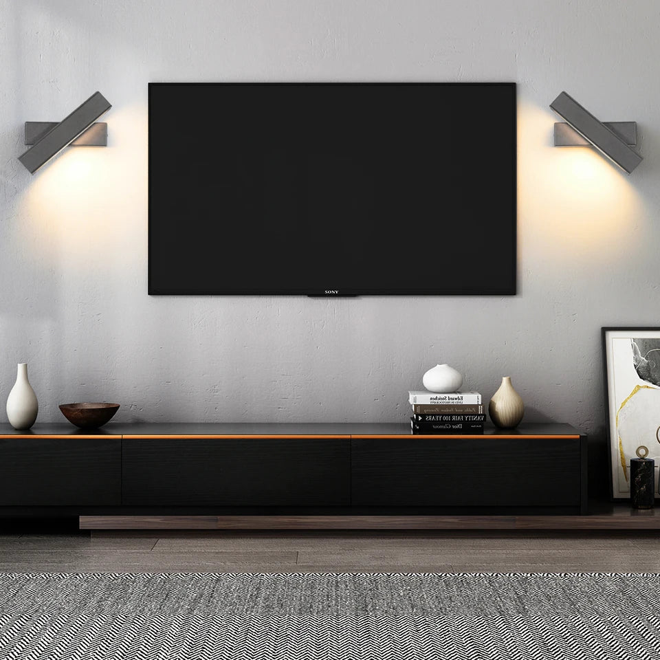 NordicFlex - Rotbar vägglampa med justerbar belysning Carvallo