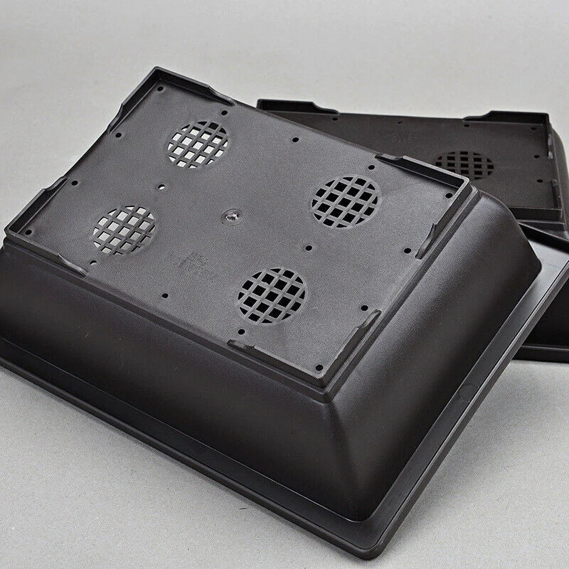 Carvallo Plantekrukke | Antikk-utseende & Bruddsikker | Med Underlag | 29x21x10,5 cm Carvallo