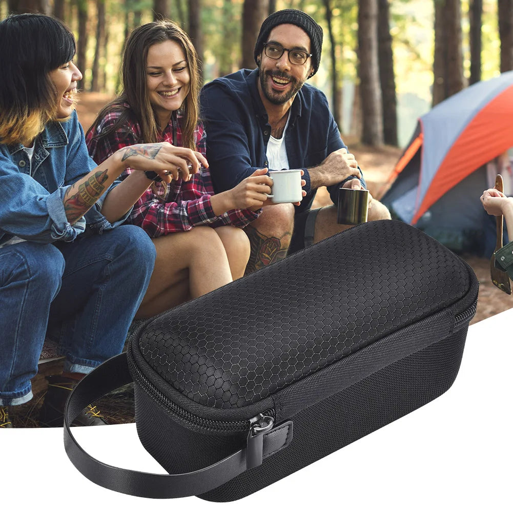 Carvallo TravelCase Stötbeständig Högtalartask för JBL | 20 × 9 × 9 cm | EVA-Hårdskal med dragkedja & bärrem | För FLIP & TUNER-serier Carvallo