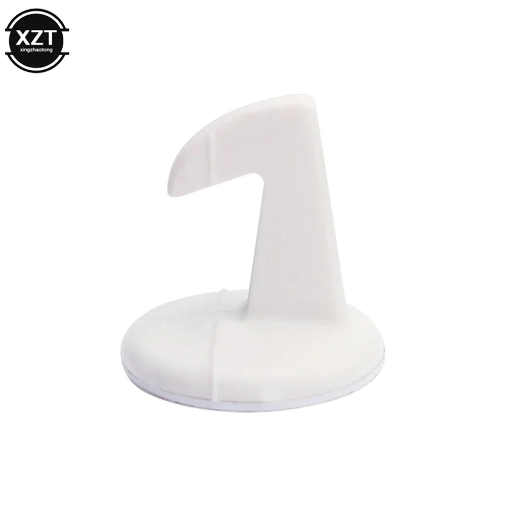 Carvallo Självhäftande dörrstoppare med krok | Ljuddämpande anti-kollisionspad | Vägg- & dörrskydd, stötsäker & vibrationsminskande Carvallo