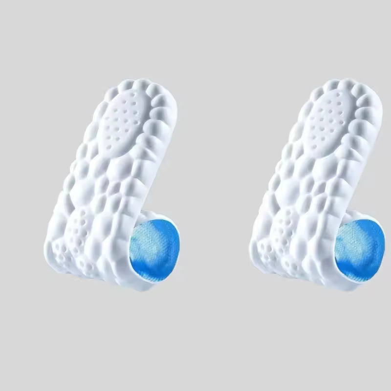 Royallure CloudFlex Ortopediska Inlägg – 4D Minnesfoam, Stötdämpande, Klipp-till-Pass Carvallo