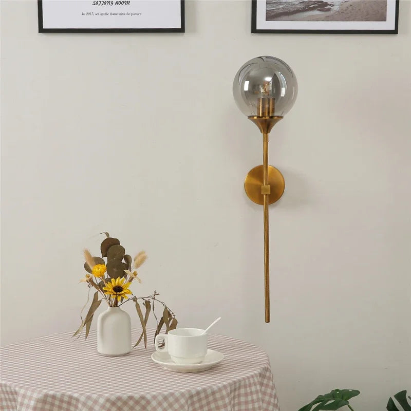 Nordisk LED Vägglampa – Modern Lång Arm Sänglampa Carvallo