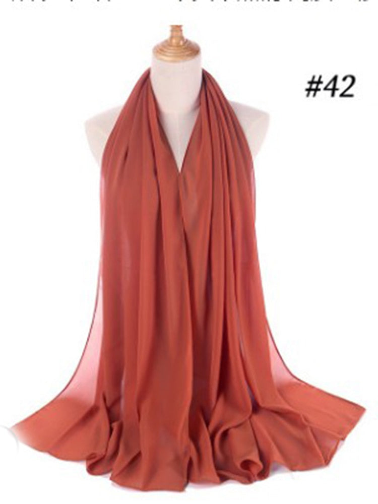 Chiffon Hijab pannband-Clothes for women-Bellasverige-Hemnix