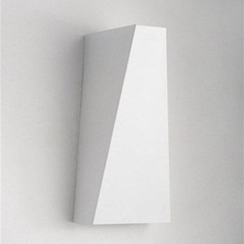 Minimalist Geometric Wall Light-Lights-Hemnix-Vit-Varmt vitt ljus (2700-3500K)-Hemnix