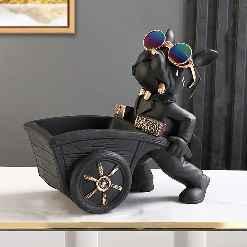 Chic Hund Figur - Lekfull & Stilig Dekor Carvallo
