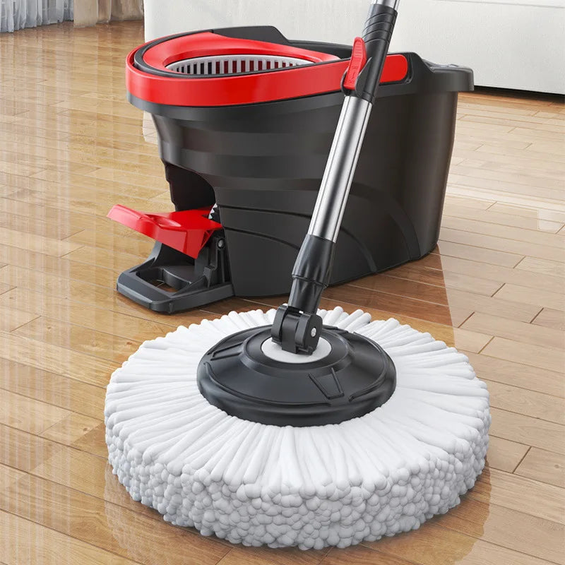 Carvallo Clean Mop Komplett mopp-set | vrid-twist-design | med easy-start-urvridningssystem | inklusive hink Carvallo