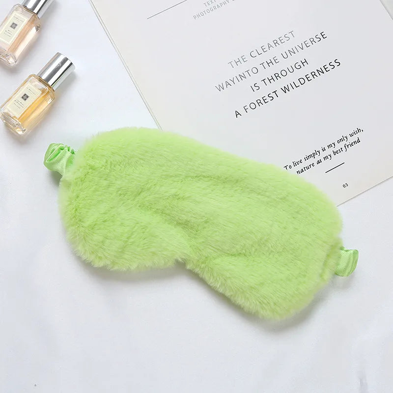 Plush sömnmask med justerbar rem Carvallo