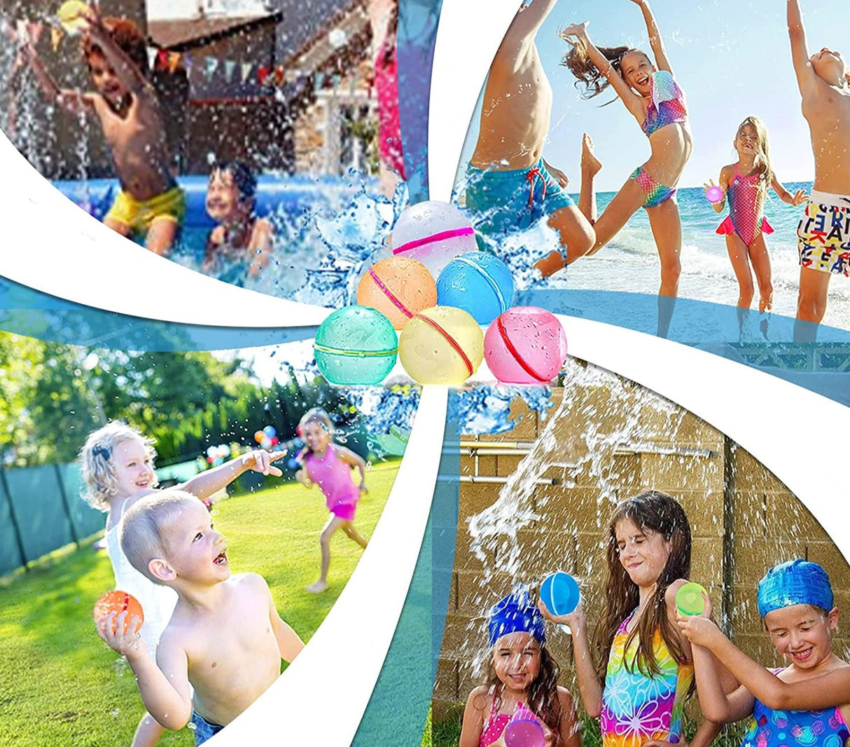 Återanvändbara vattenbombsballonger-Kids-bellasverige-Hemnix