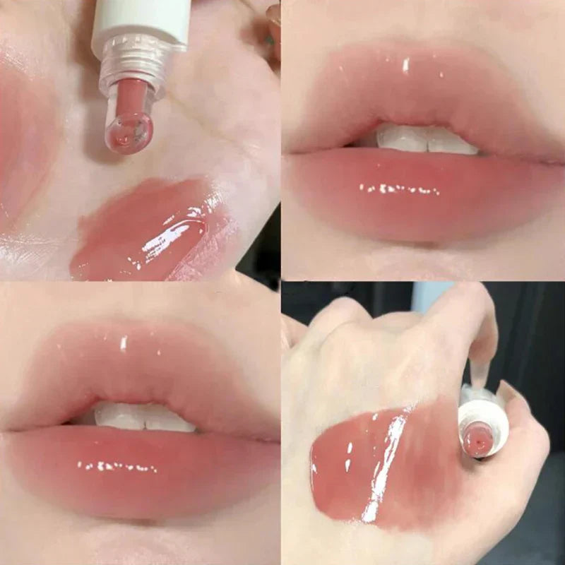 Carvallo-Gloss LumiLips MirrorGloss | Klar glansvård med jelly-textur | Fuktgivande & Icke-klibbig | 5 ml Carvallo