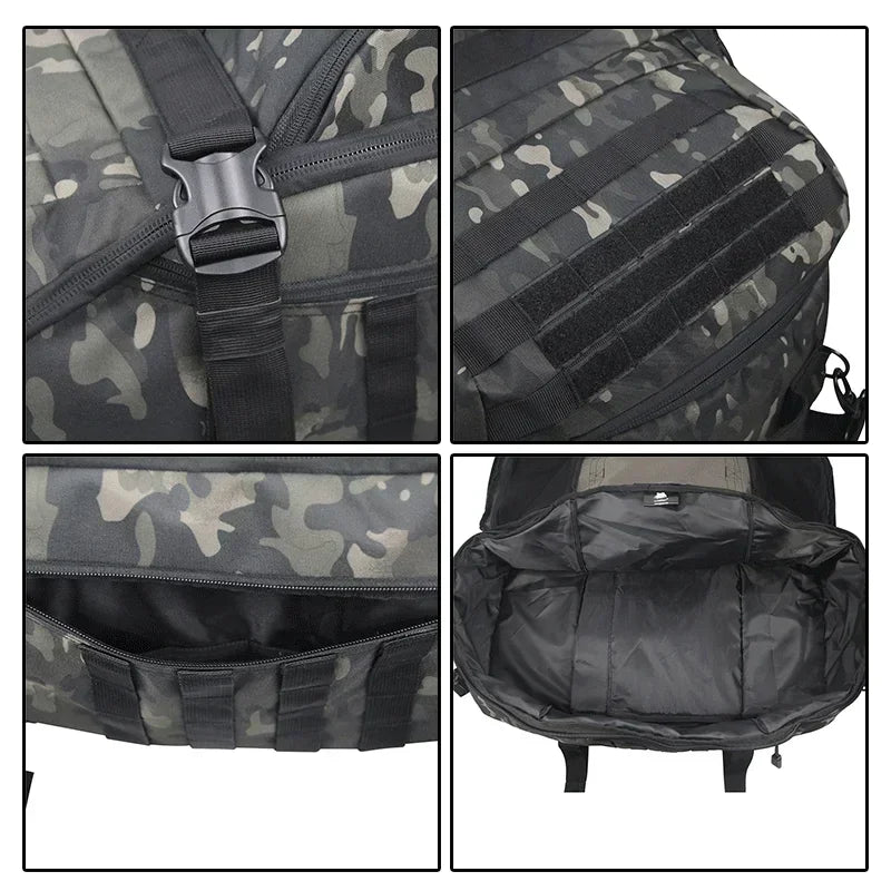 Carvallo-väska GearRoam Pro | 3-i-1 bärsystem | 1000D-polyester | 40L / 60L / 80L volym Carvallo
