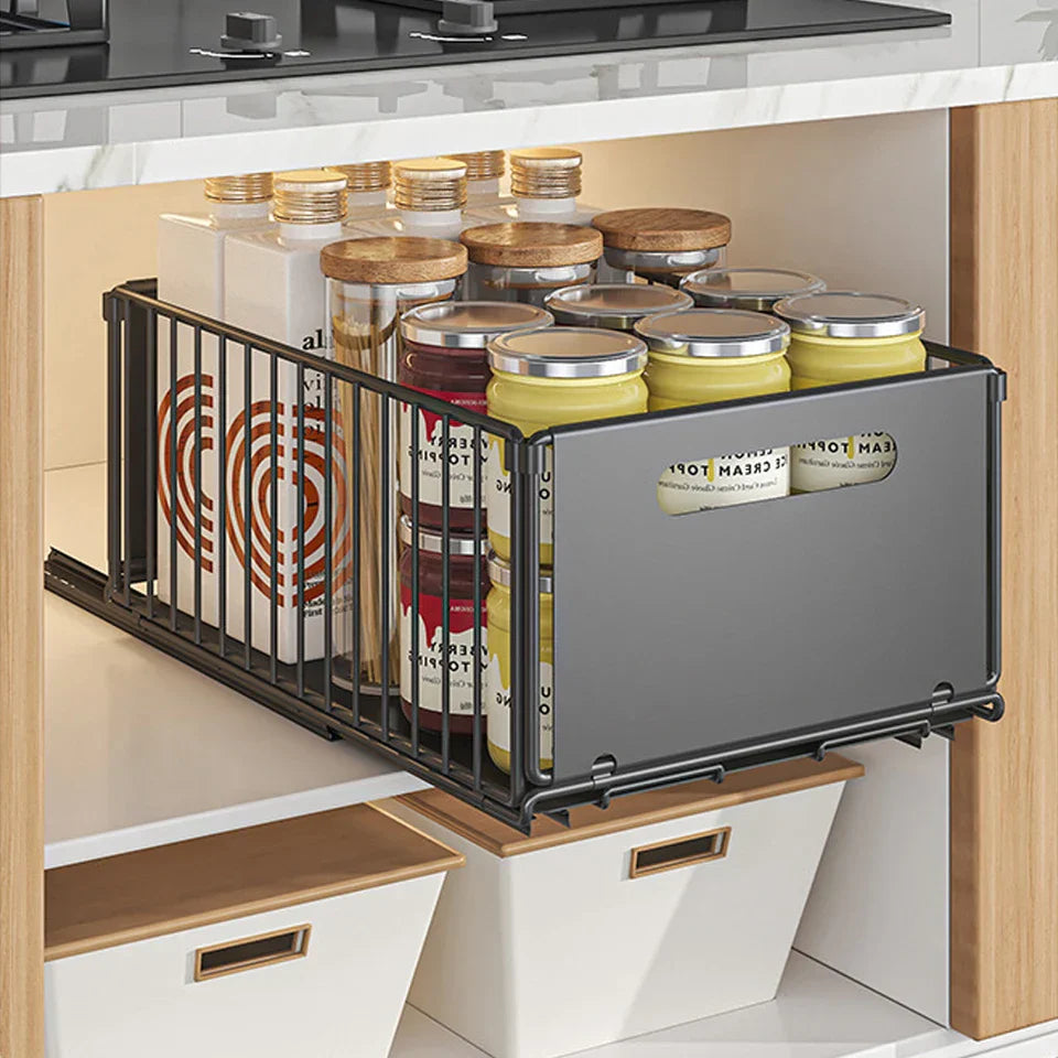 Royallure Fällskåp med Utdragbar Korg Perforerat Snacks- & Kökshyllor Carvallo