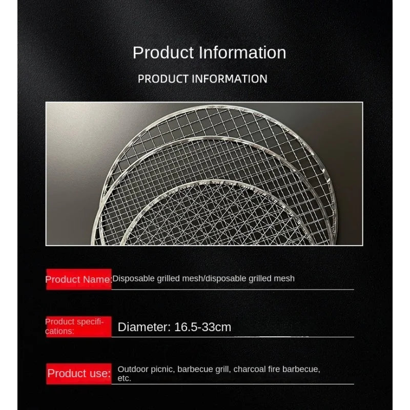 Carvallo BBQ Grillgaller | Rostfri grillgaller för camping & kök | Rostbeständig & värmebeständig | 30 x 25 cm Carvallo