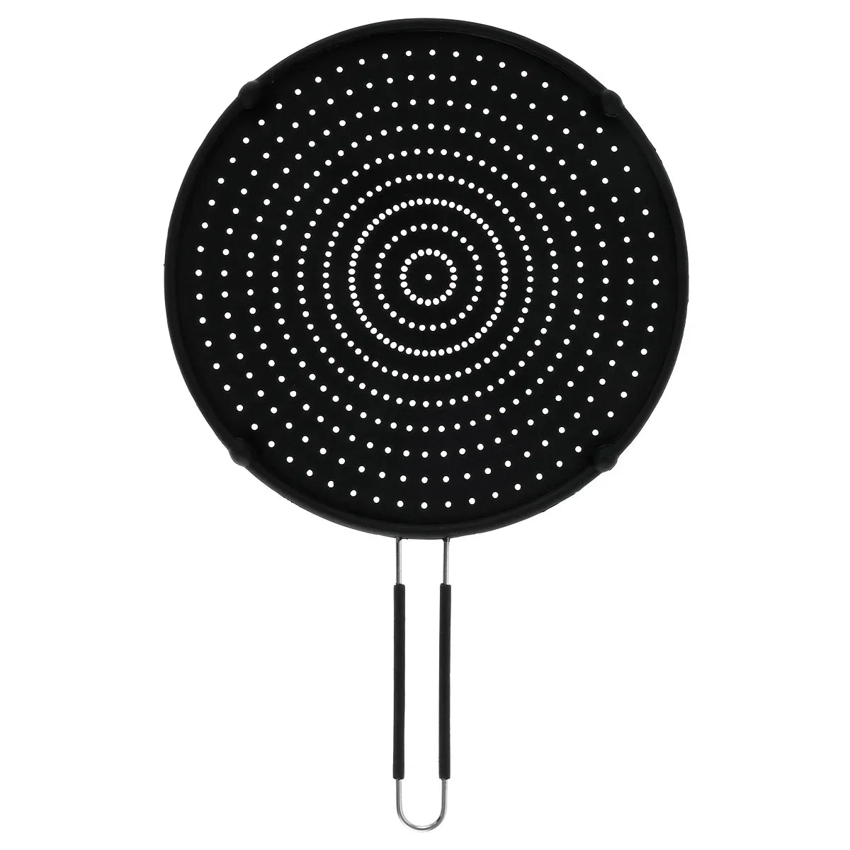 Carvallo CookSafe FlexGuard | Silikon & Rostfritt stål | Fällbart stänkskydd för panna & gryta | 50×32 cm | Värmetålig & Diskmaskinssäker Carvallo