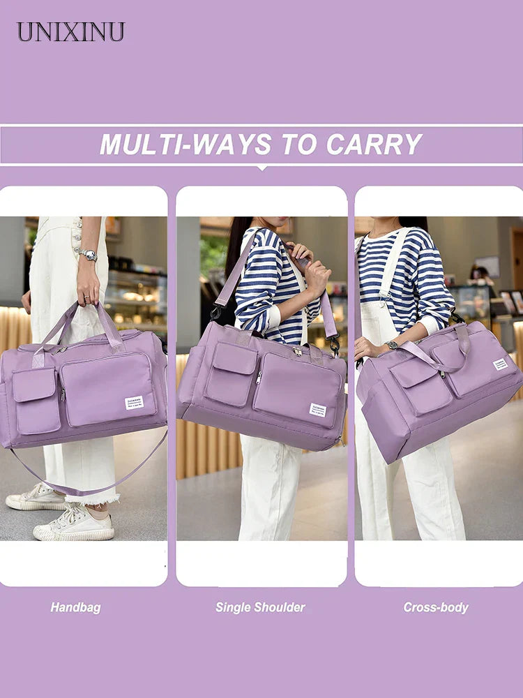 Carvallo Veyora WeekAir | 35 L kapacitet | Med skofack & våt/torr separation | För flygresor, sport & helgturer Carvallo