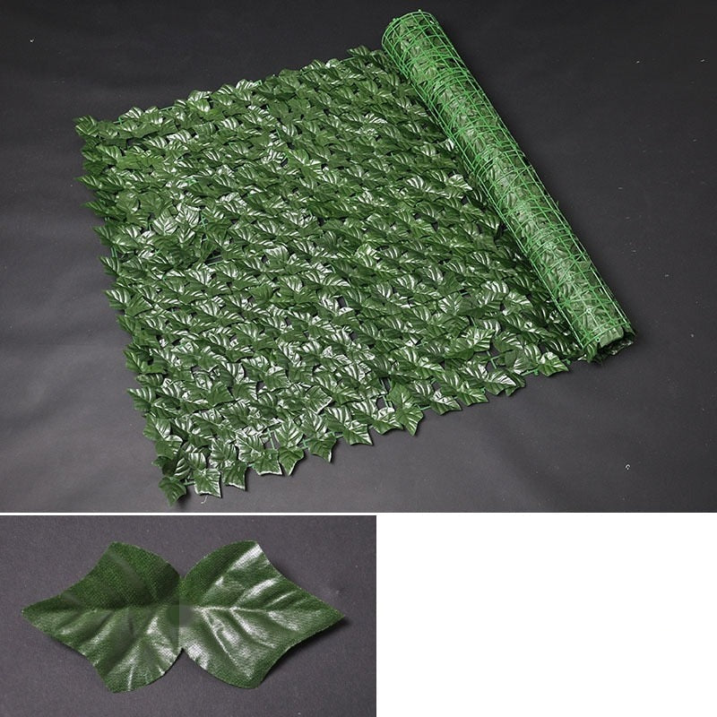 Konstgjord Växt Löv Staket-Garden-Bellasverige-Mörka potatisblad-Hemnix