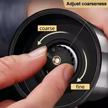 Carvallo-in-1 Kryddkvarn SPICURA DuoMill | Rostfri Dubbelskvarn för Salt & Peppar | Manuell & Stilig Carvallo