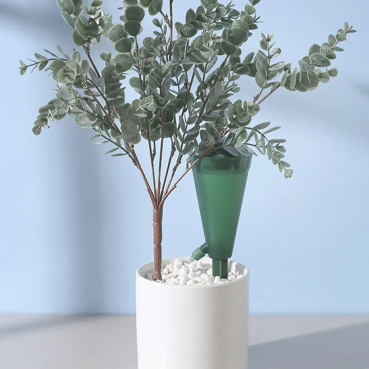 Carvallo Automatisk bevattningstråle | Trattformad & Transparent | Med justerbar vattenflöde – 1 styck Carvallo