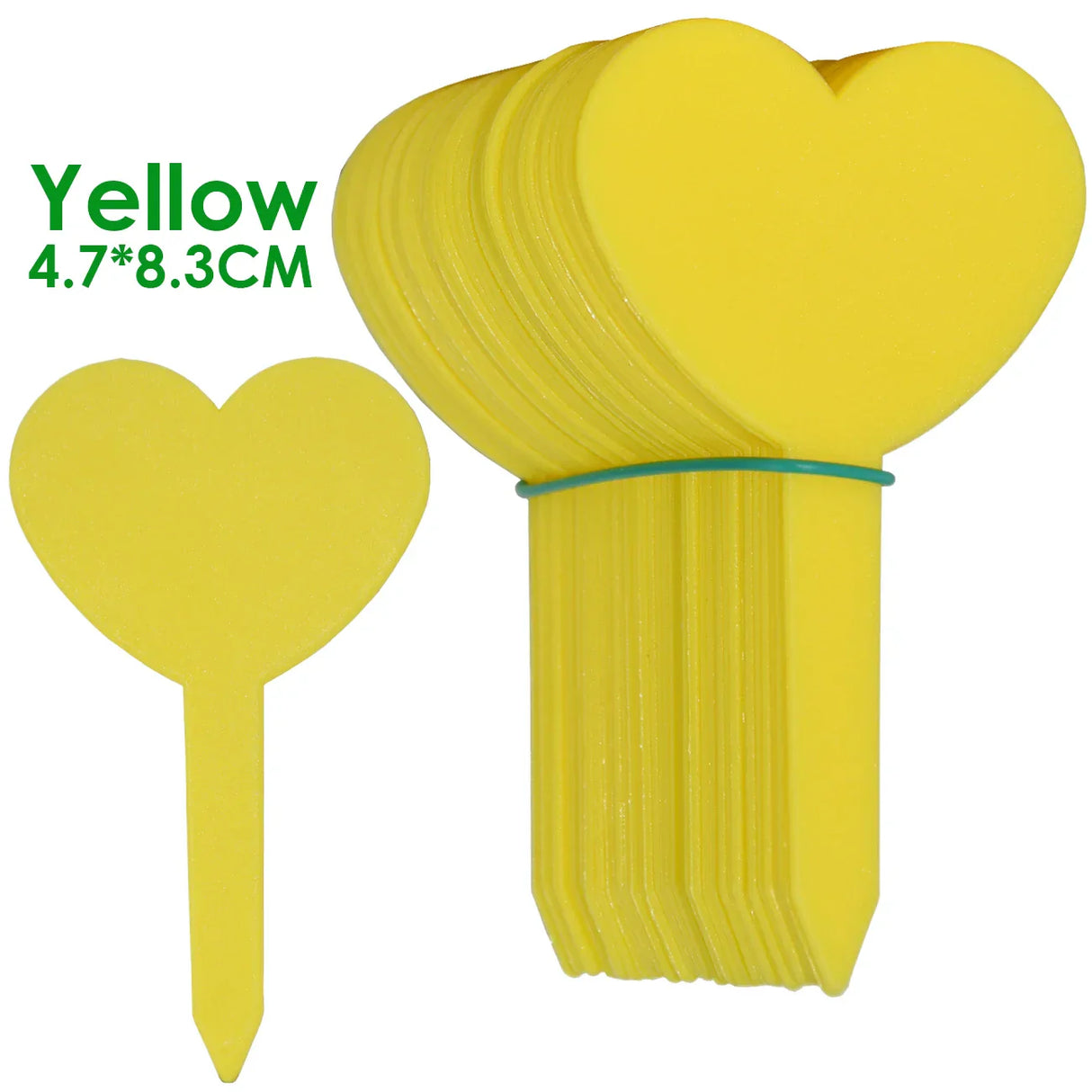 Carvallo Trädgårdsetiketter | 50 stycken | Vattentäta växtskyltar i plast | Återanvändbara | För krukor, rabatter & frön Carvallo