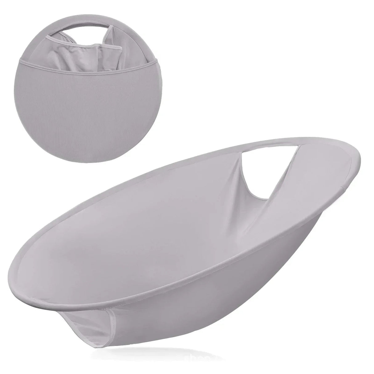 Hopfällbar tvättkorg – Platsbesparande förvaringsväska för kläder och linne MILA Sverige