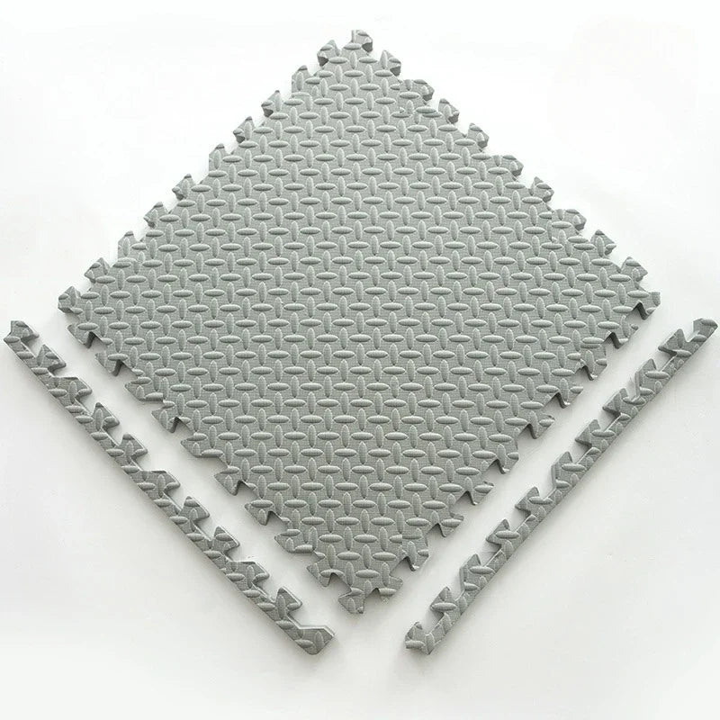 PlayMats – Färgglad skum babylekmatta pussel med låsbart design för barn Carvallo