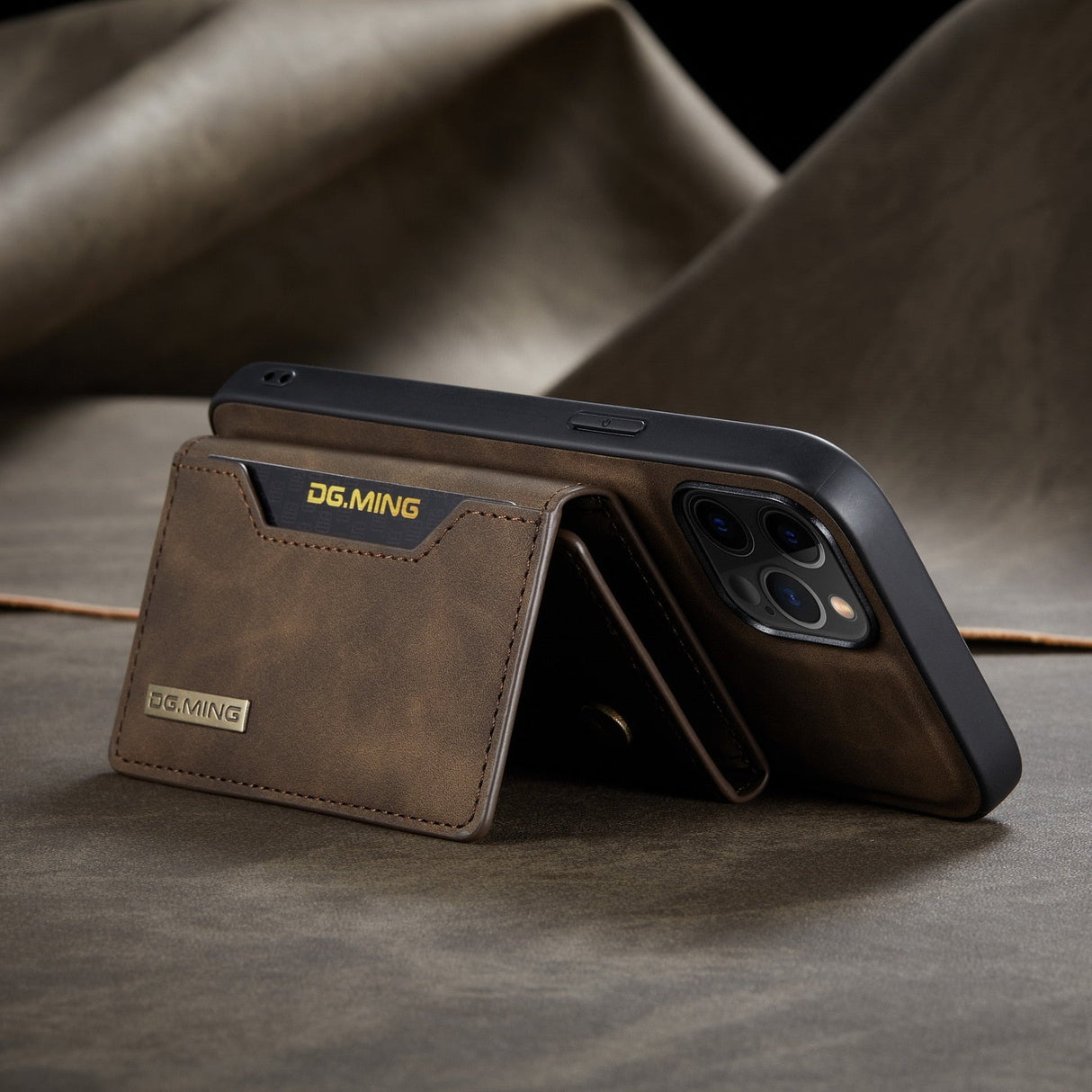 Magnetisk Plånboksfodral för Telefon-Phone Accessories-Hemnix-Hemnix