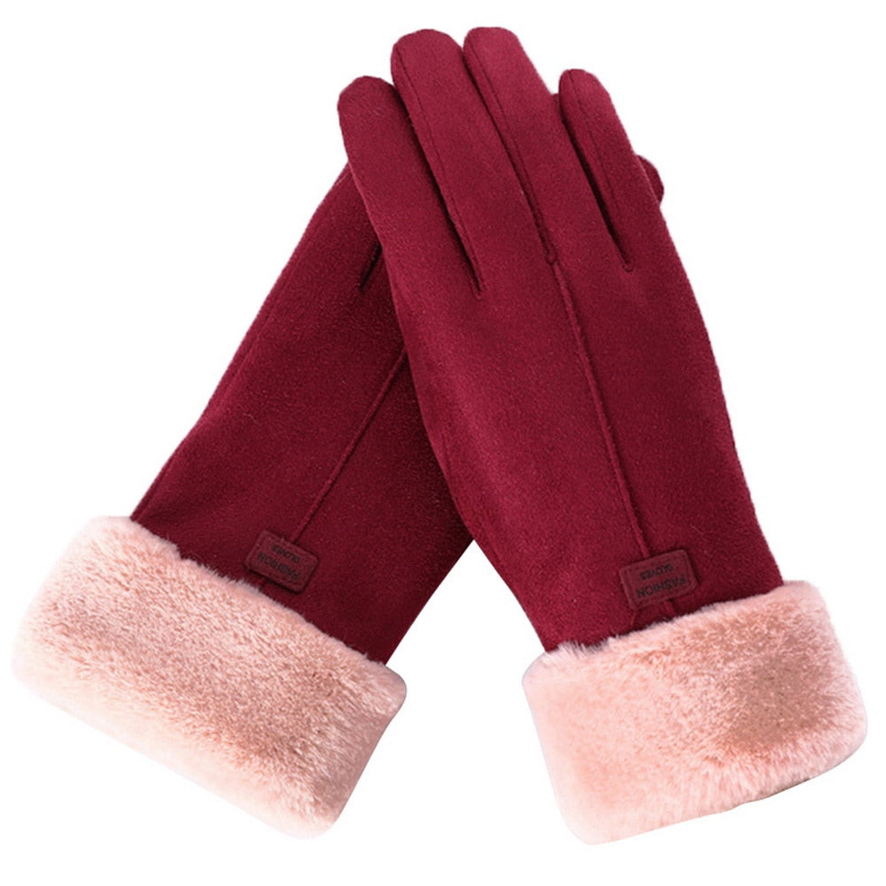 Vinterhandskar Fleece Fodrad Vattentät Touchscreen Carvallo