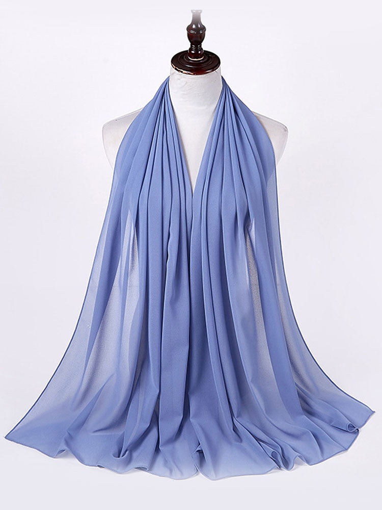 Chiffon Hijab pannband-Clothes for women-Bellasverige-Hemnix