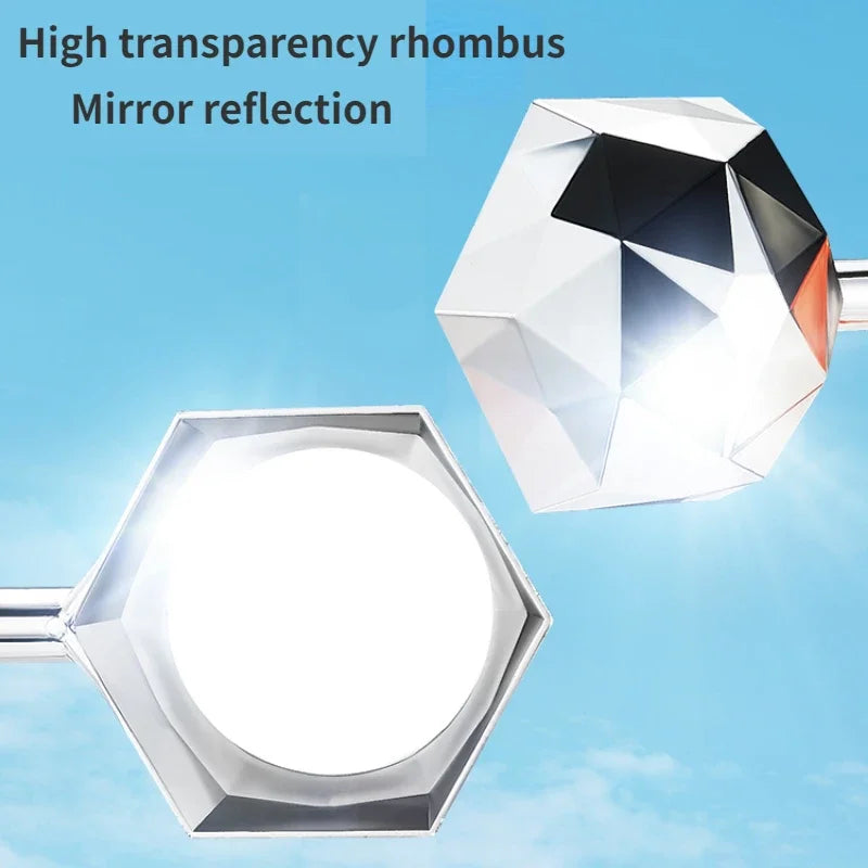 Carvallo-Vogelschreck SonicFalco | 360° Reflektor | Solarbetrieben | För trädgård, åker & damm | Väderbeständig Carvallo