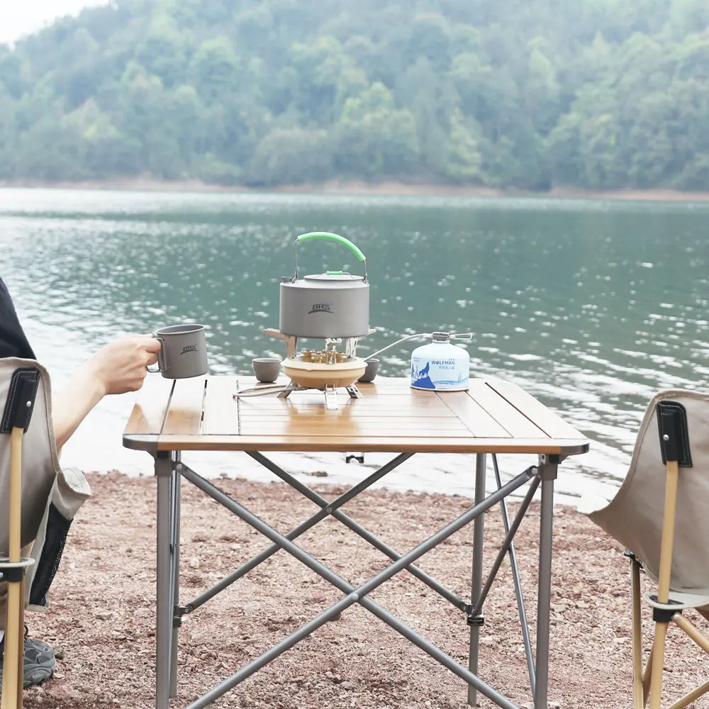 Carvallo Camping-Gasspis 16000W med piezo-tändning | Fällbar högtrycksgasbrännare för utomhus och nödsituationer | För butan/propan Carvallo