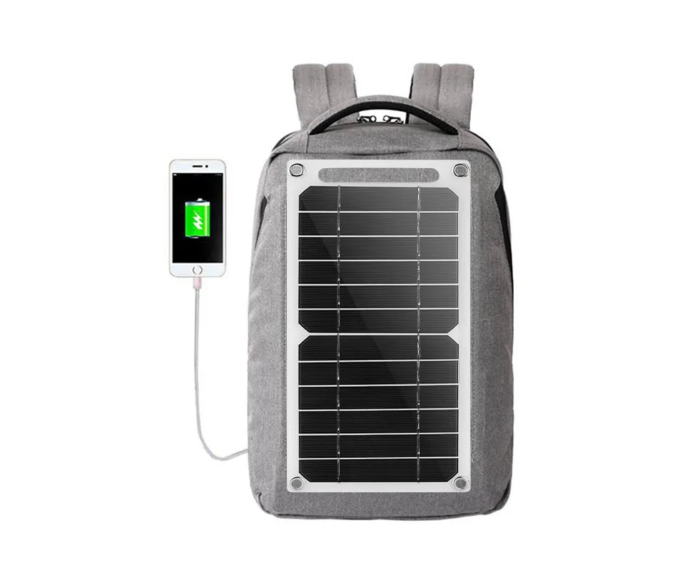 Carvallo Ladepanel SunPort 5W USB | Bärbart solpanel | 5V snabbladdning | Utomhus, camping & DIY Carvallo