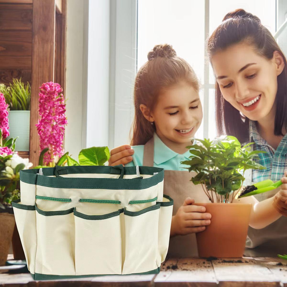 Carvallo Verktygsväska | 12 L Volym | Vattenavvisande & Robust | För Trädgård, Balkong & Gård Carvallo