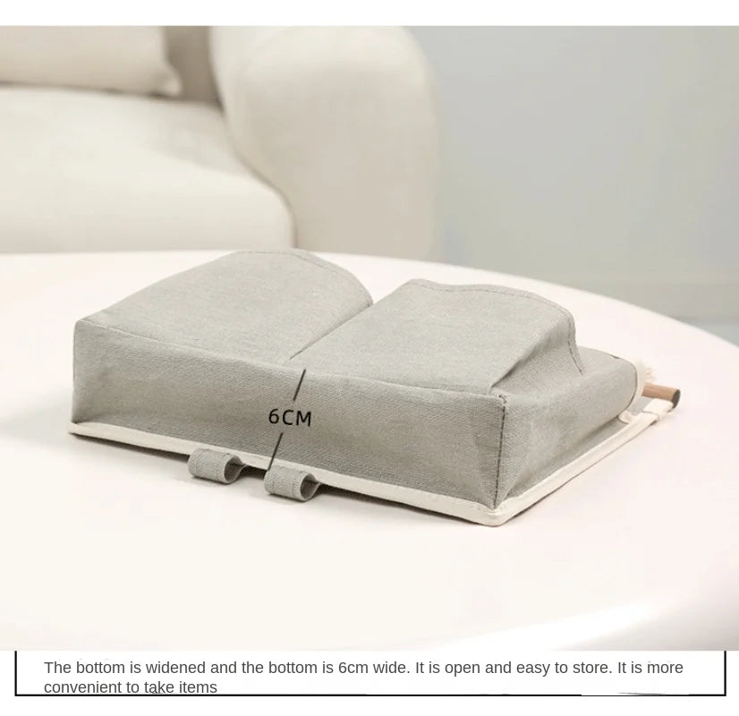 Carvallo Vägghängande väska | Vattenavvisande hängorganisatör | Bomull-linne | För underkläder & småsaker Carvallo