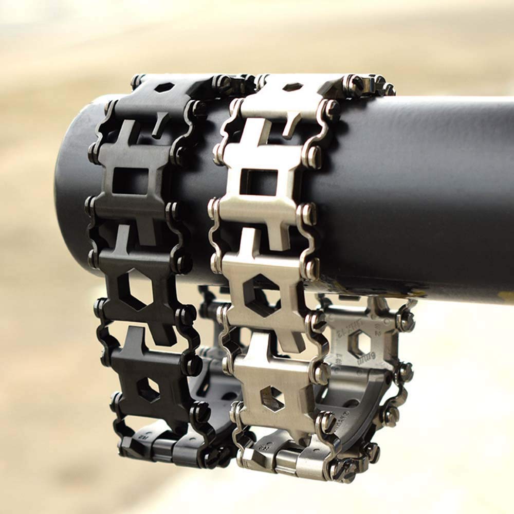 Multiverktygsarmband i rostfritt stål-Jewelry for men-bellasverige-Hemnix