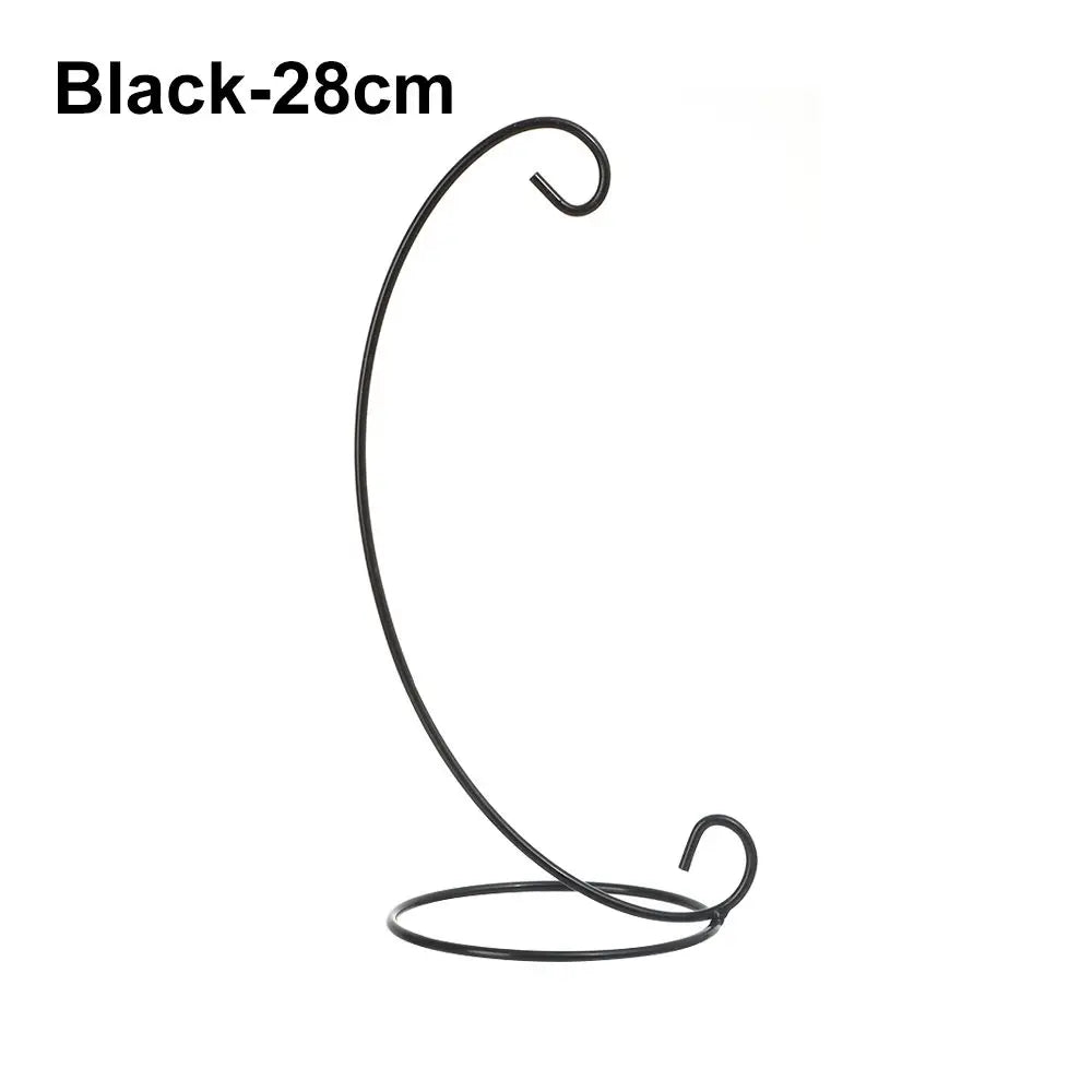 Carvallo-Halter LunaLoop Hängeständer | För glaskulor, ljuslyktor & växter | Metall med lackbeläggning Carvallo