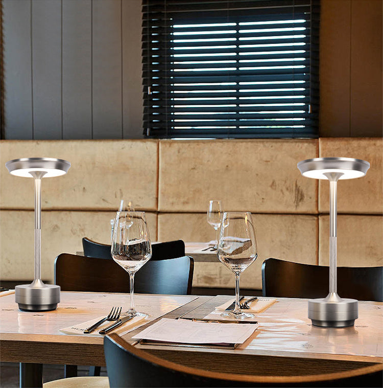 Modern Trådlös Bordslampa - Uppladdningsbar Med LED Touchsensor Carvallo