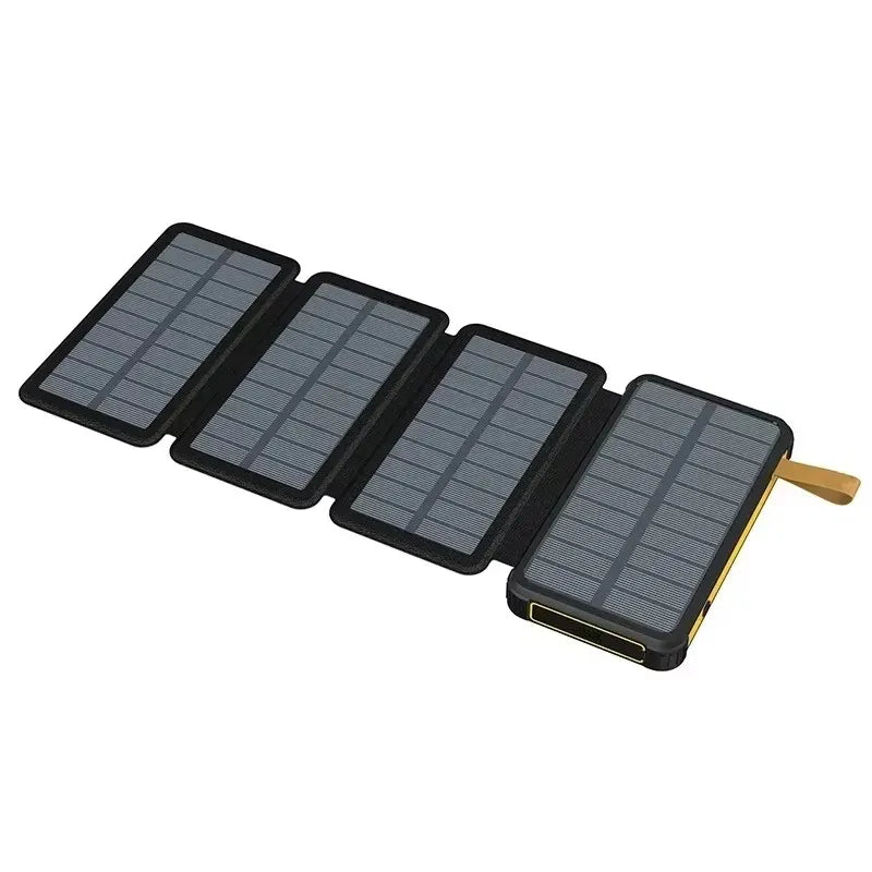 Carvallo-Powerbank SunCharge Fold | Fällbart solpanel & USB-utgång | Vattentät & Utomhusvänlig | För mobil, camping & resor Carvallo